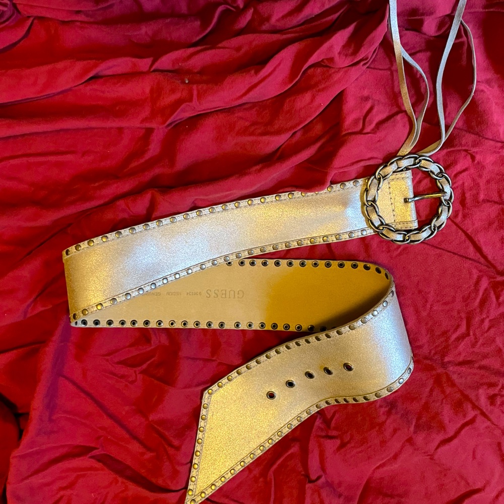 Silver belt